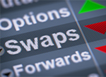 Image listed with labeled rows of Options Swaps and Forwards 